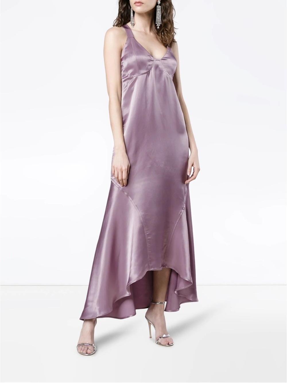 Beaufille Lacerta Sleeveless Asymmetric Dress